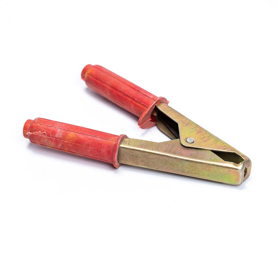 Затискач маси зварювальний Holland type 300А, гумова ручка