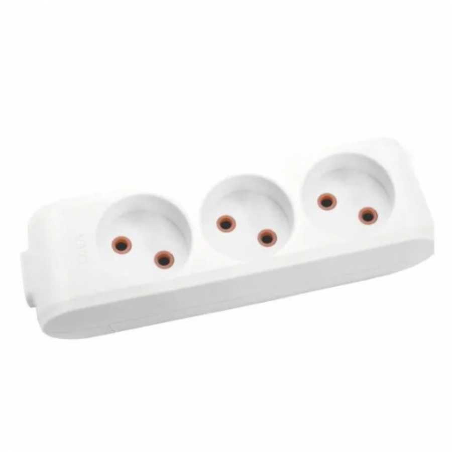 Колодка 3 гнезда без заземления VIKO Multi-Let 90112300