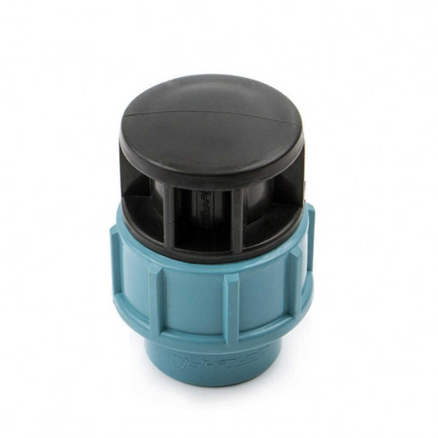 Заглушка для полиэтиленовых труб 25 мм обжимная