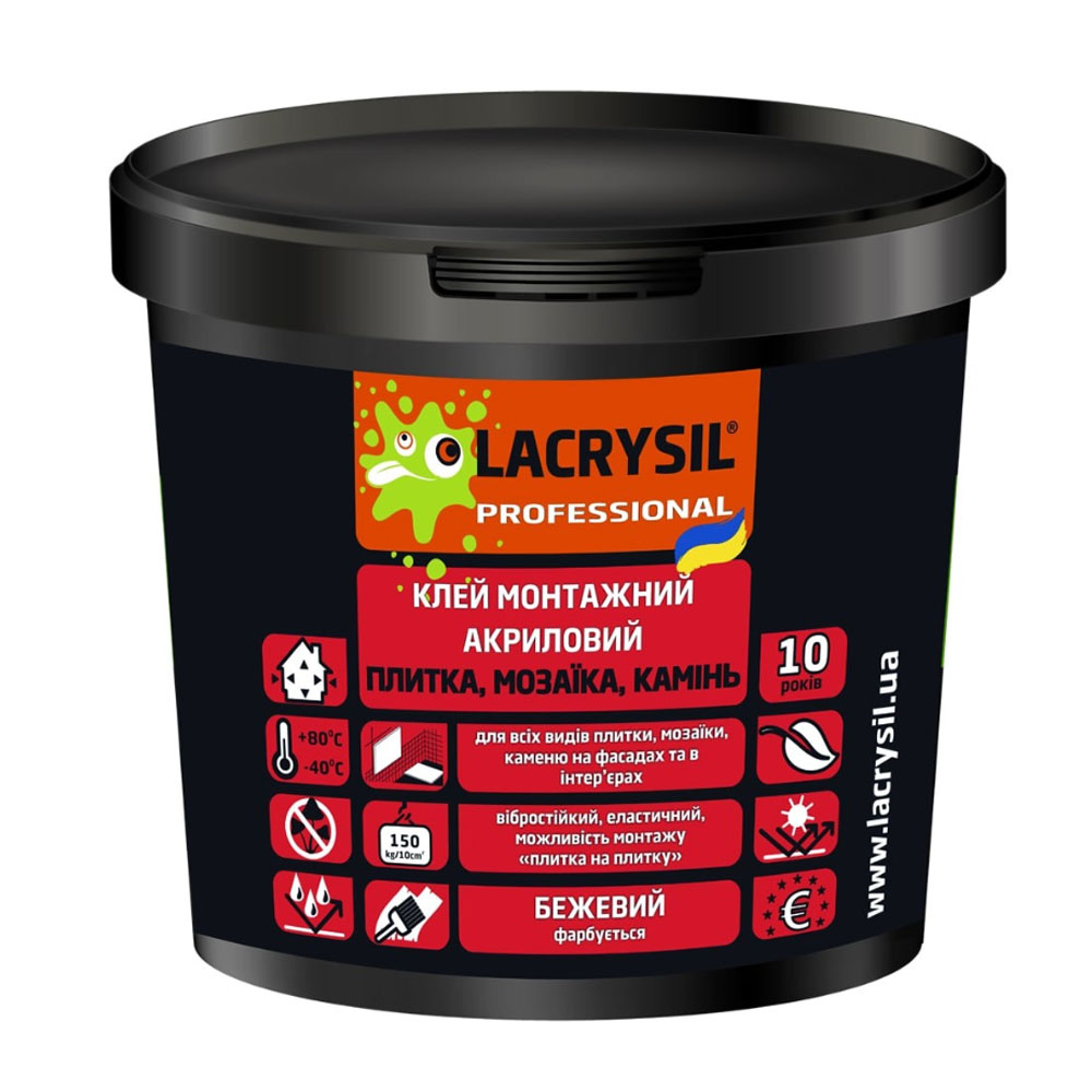 Клей для мозаїки та плитки Lacrysil 1,5 кг
