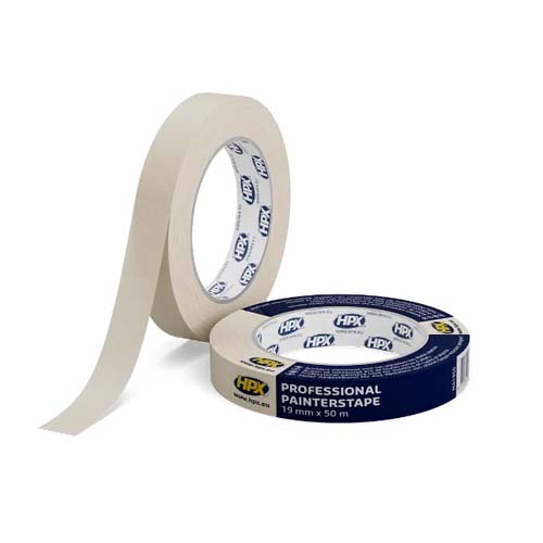 Малярна професійна стрічка HPX 60С 50мм х 50м біла кремова MA5050