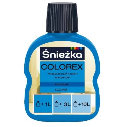 Пигмент Sniezka №52 синий (0,1л)