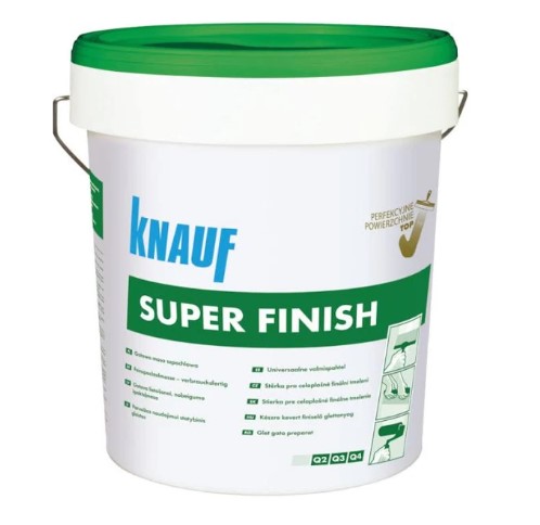 Готова шпаклівка Knauf Super Finish Супер фініш Кнауф 25 кг