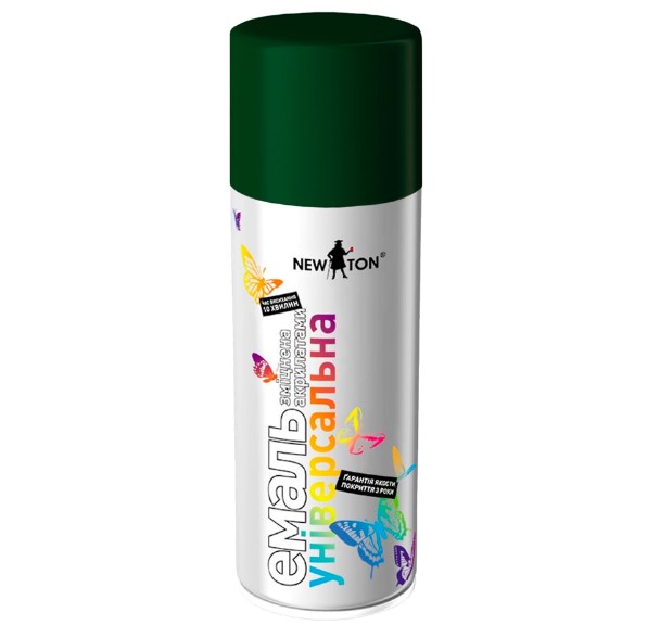 Емаль аерозольна New Ton універсальна 6006 хакі-олива матова 400 мл