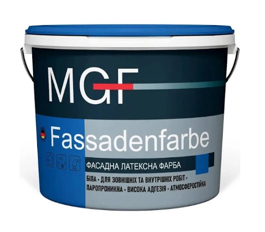 Фарба фасадна латексна MGF Fassadenfarbe M90 3,5 кг (3л)