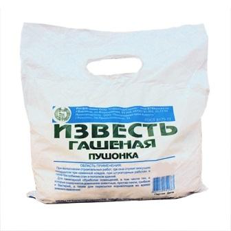 Известь гашенная Пушонка (2кг)