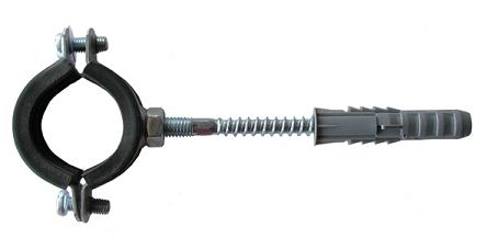 Хомут для канализационных труб 50 мм пластиковый