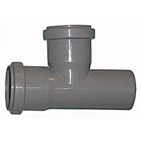 Тройник канализационный 50х90°