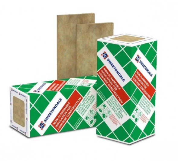 Мінеральна вата Ultrawool Light Роклайт 100 мм 600х1200 мм 2,88 м² 4 листа