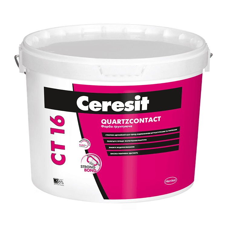 Краска грунтовка акриловая CT 16 Ceresit (Церезит) 7,5 кг