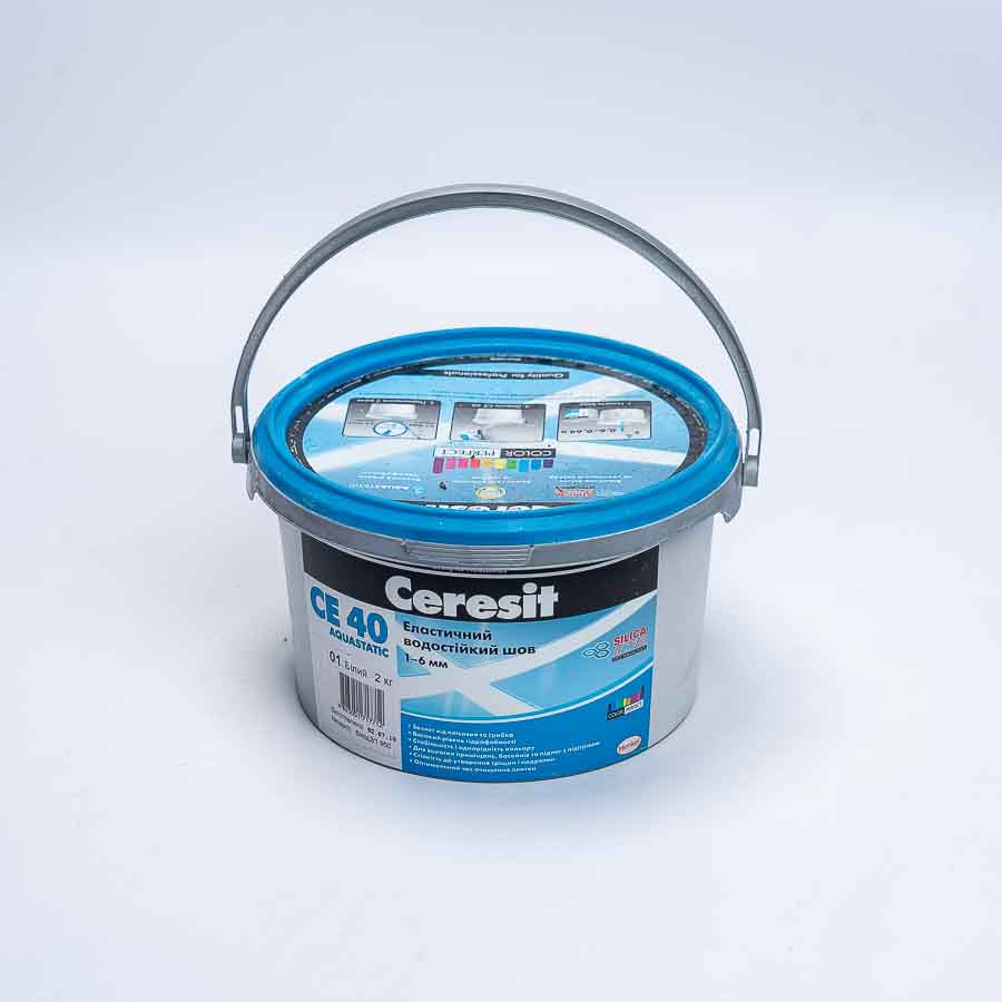 Затирка СЕ40 графіт еластична №16 (2 кг)