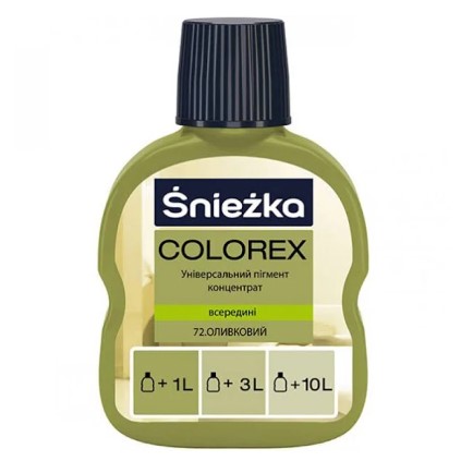 Пигмент Sniezka №72 оливковый (0,1л)
