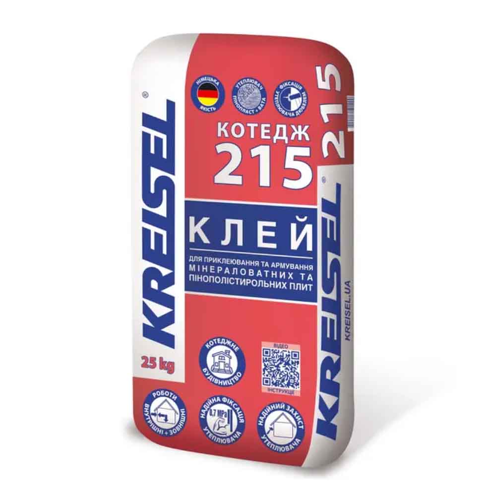 Смесь для армировки и приклеивания ППС Kreisel 215 (25 кг)