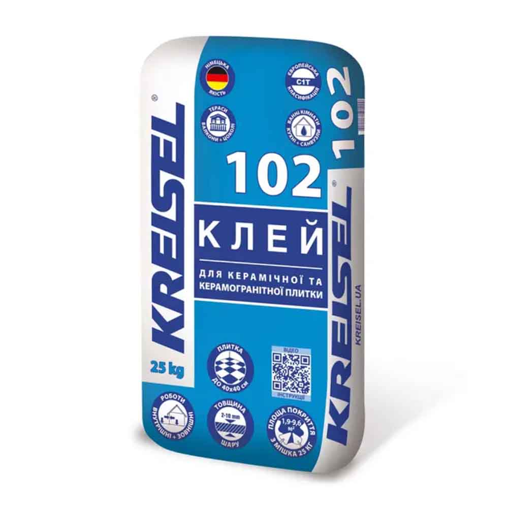 Клей для плитки Kreisel 102 (25 кг)