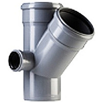 Крестовина канализационная 110х110х45°х50х90°