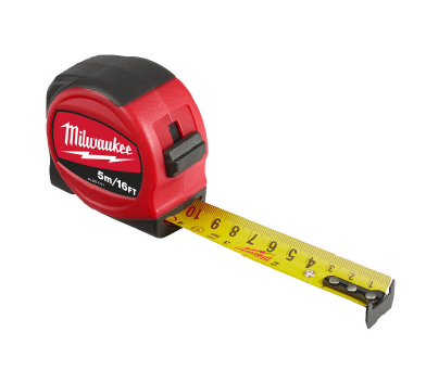 Рулетка SLIMLINE S5-16/25 5 м/16 MILWAUKEE 48227717
