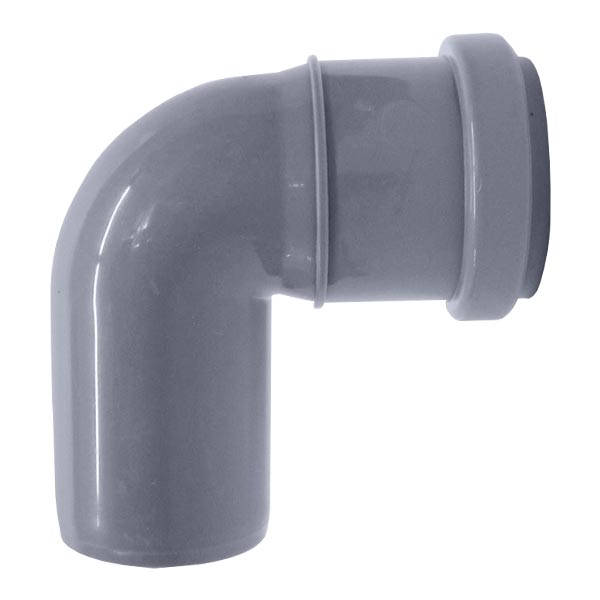 Колено канализационное 50х90°