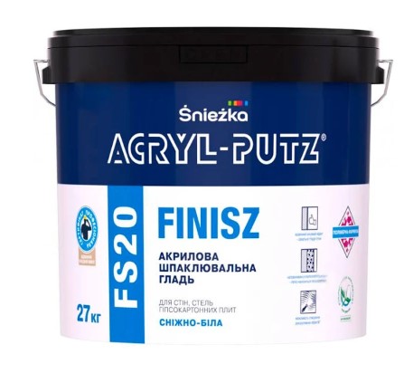 Шпаклевка готовая Акрил-Путц 27кг FS20