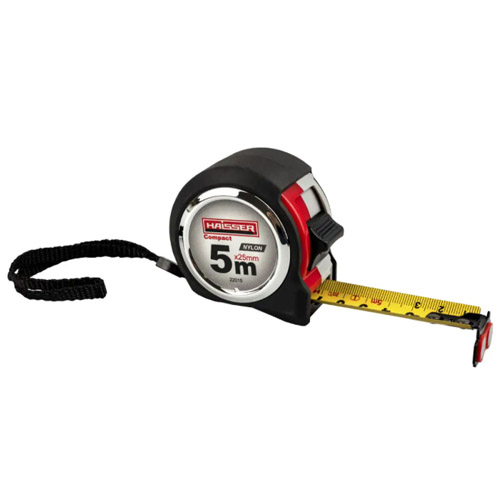Вимірювальна рулетка 5 м x 25 мм Haisser 22015