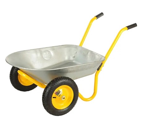 Тачка будівельна 2-колісна (колесо пневмо) 85 л 170 кг БУДМОНСТР