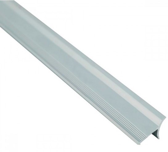 Угол внутренний для плитки ВАПS(4016) серебро 2,7м металлический