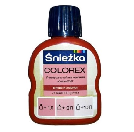 Пигмент Sniezka №73 красное дерево (0,1л)