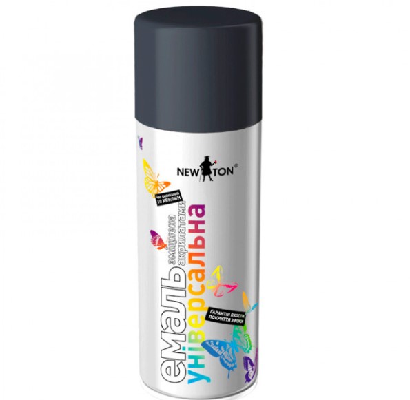 Емаль аерозольна New Ton універсальна 7016 антрацит 400 мл